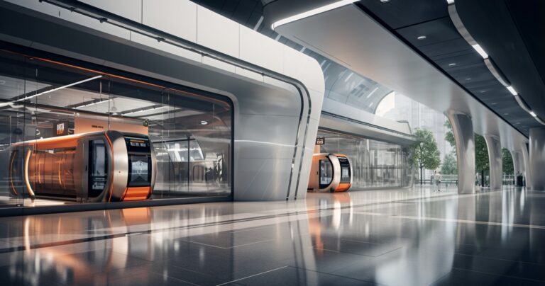 Busway System In Modern Building