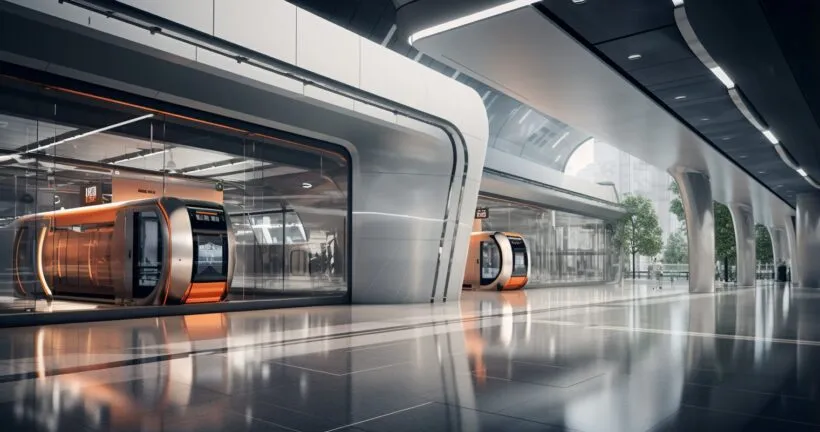 Busway System In Modern Building
