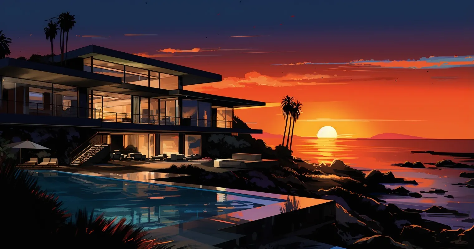 California Dream Home By The Sea