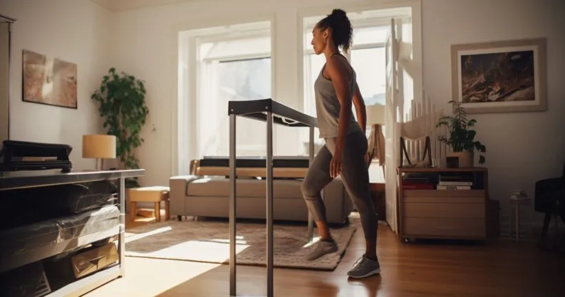 Calorie-Burning Furniture Workout
