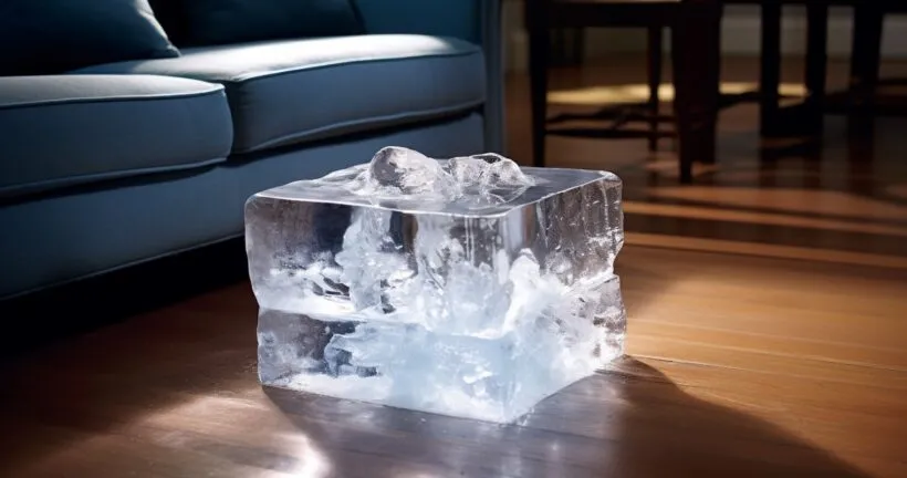 Carpet Fluffing - Ice Cube Trick