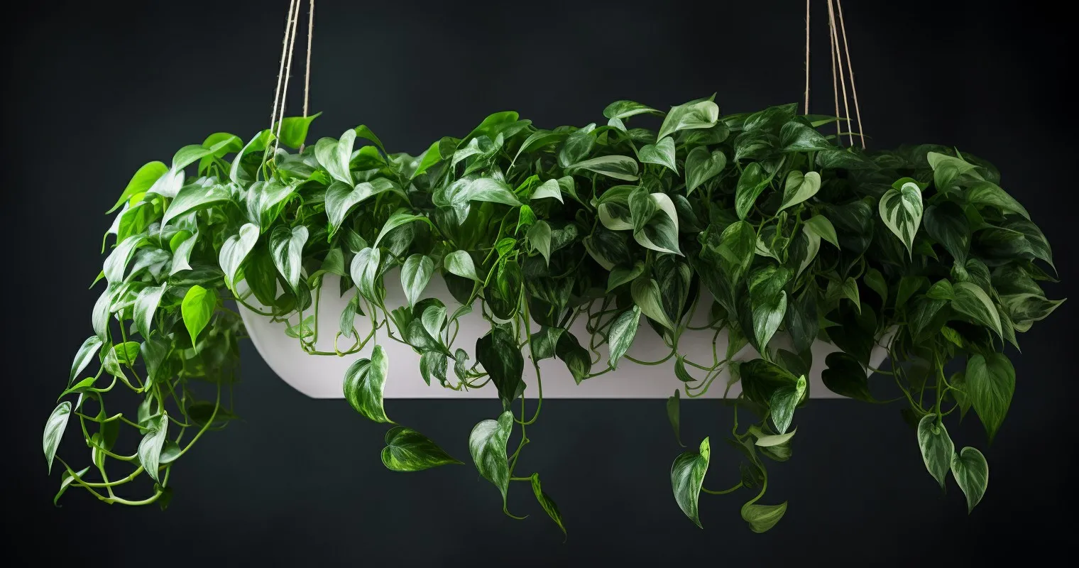Cascading Pothos Softening A Corner