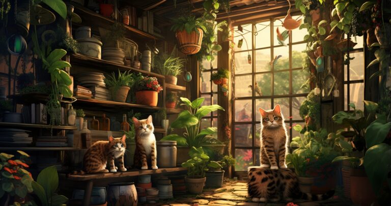 Cat-Friendly Indoor Jungle