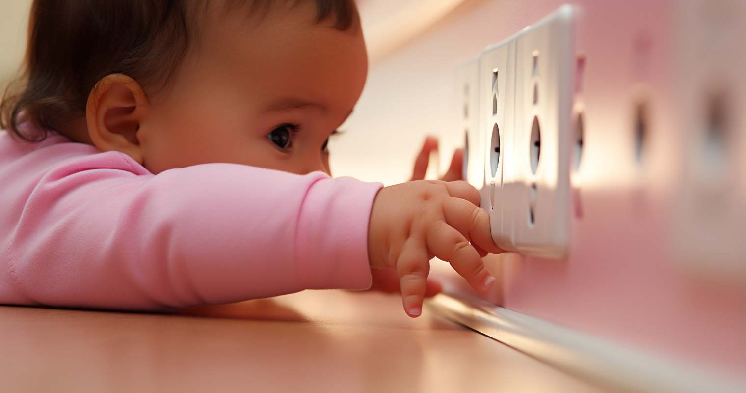 Childproofing Outlets and Cords