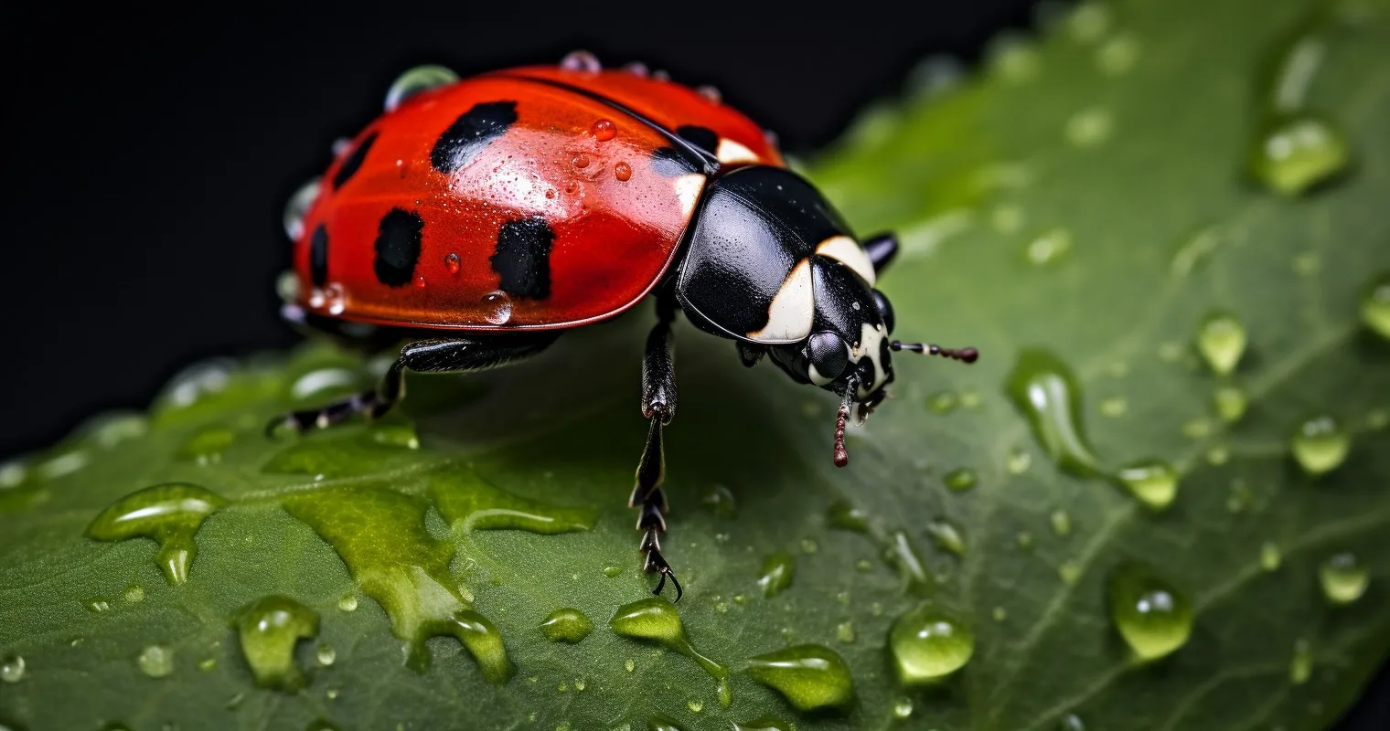 Close-Up of Soil Teeming with Beneficial Insects