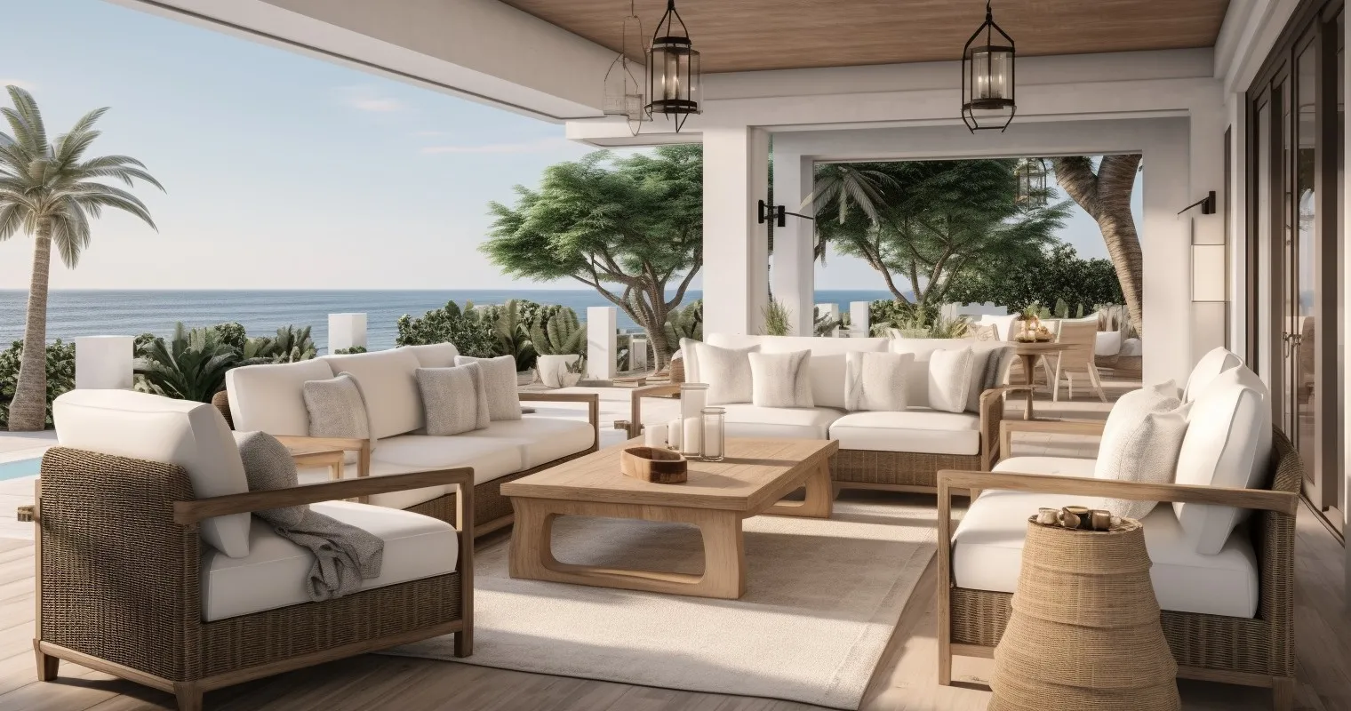 Coastal Retreat with Transitional Elegance