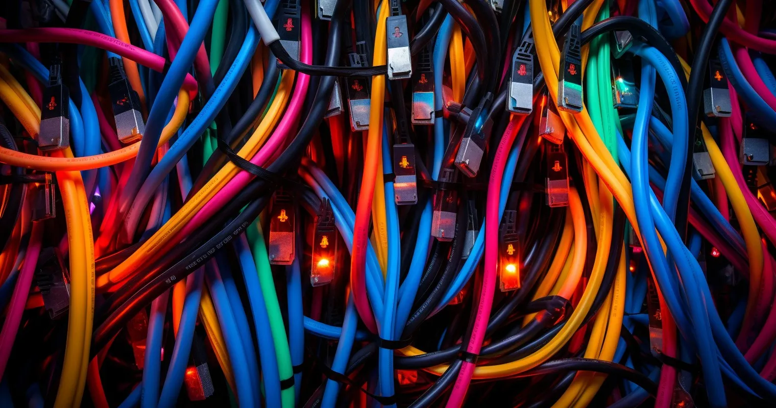 Color-Coded Wires in Different Regions