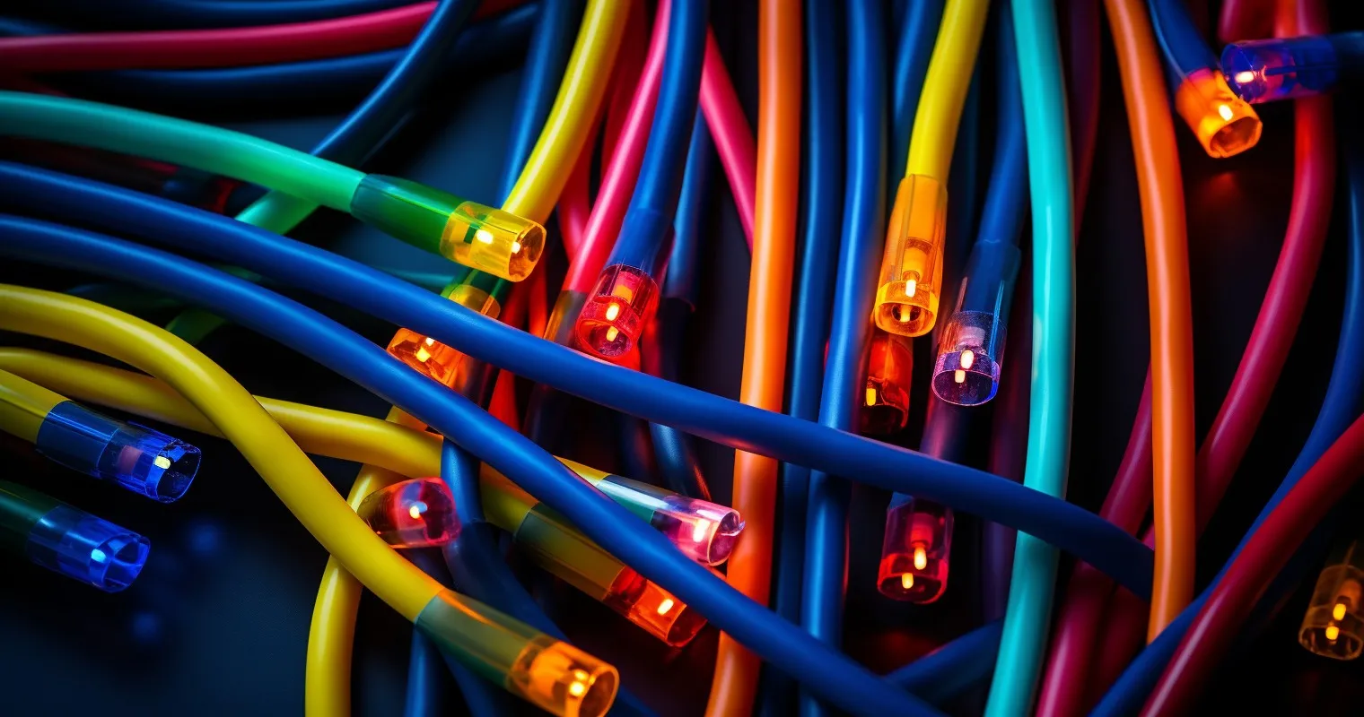 Colorful Electrical Wires