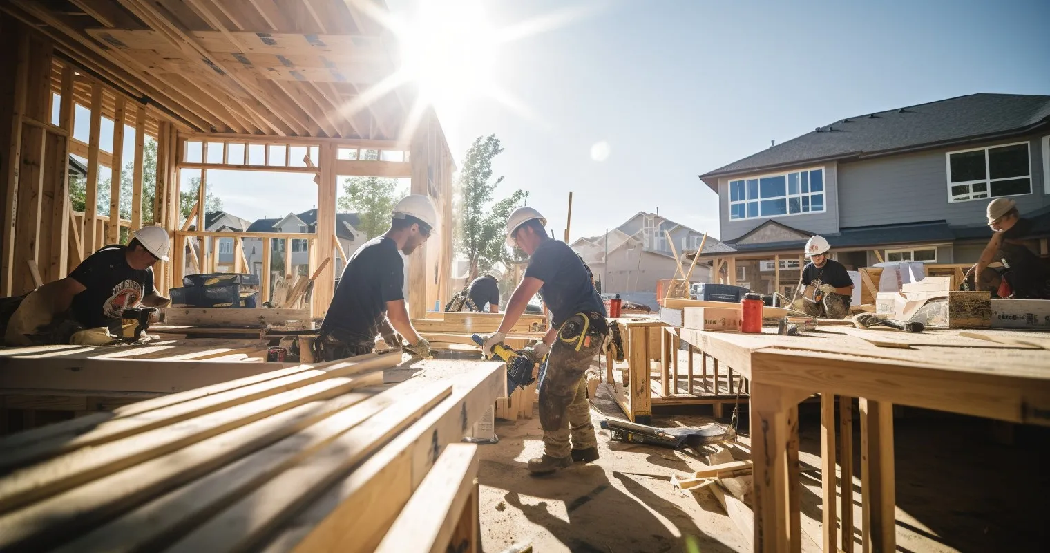 Construction Crew Bringing Dreams to Life