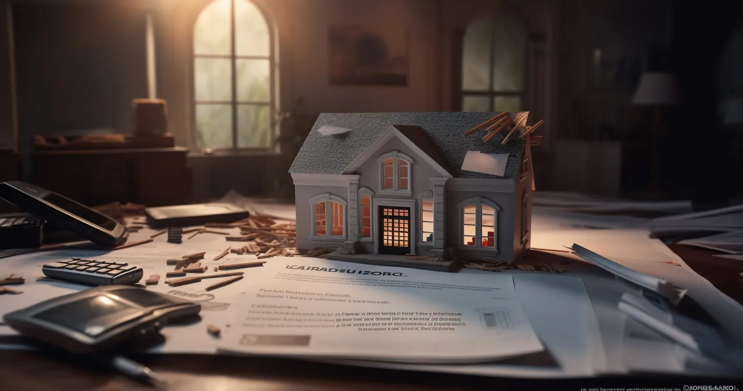 Construction Loan Application and Credit Score Report