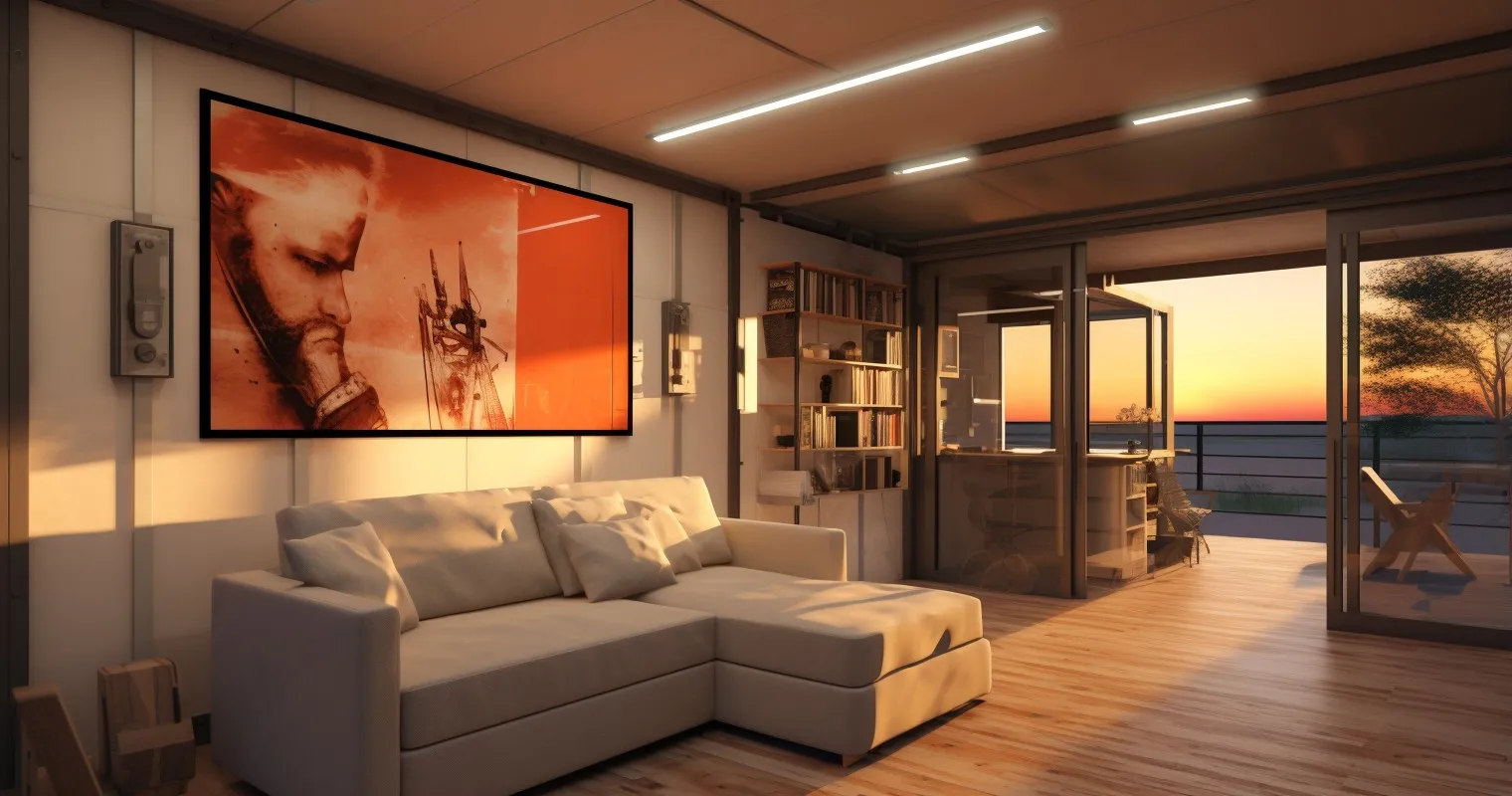 Container Home Interior