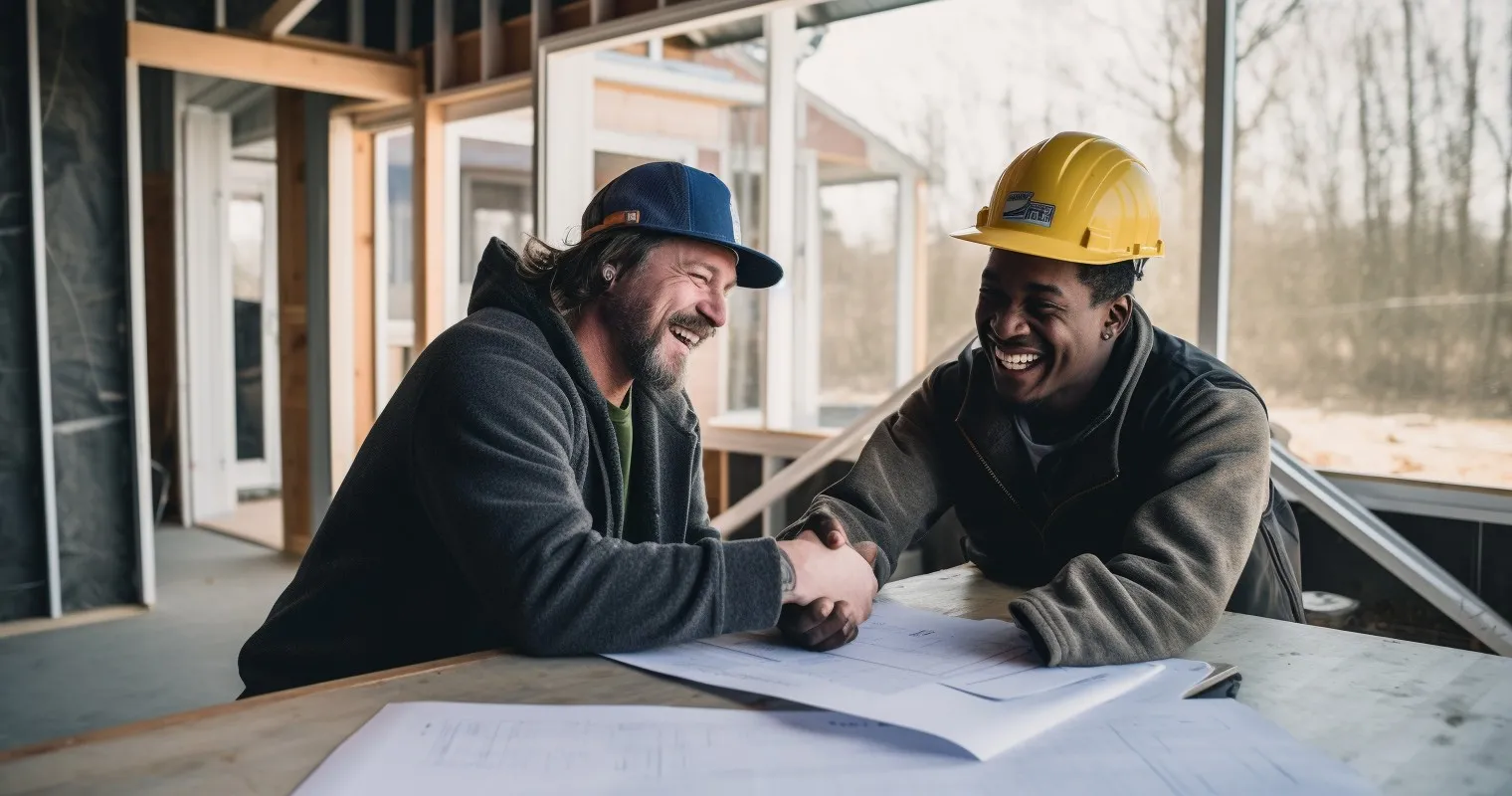 Contract Signing with Contractor