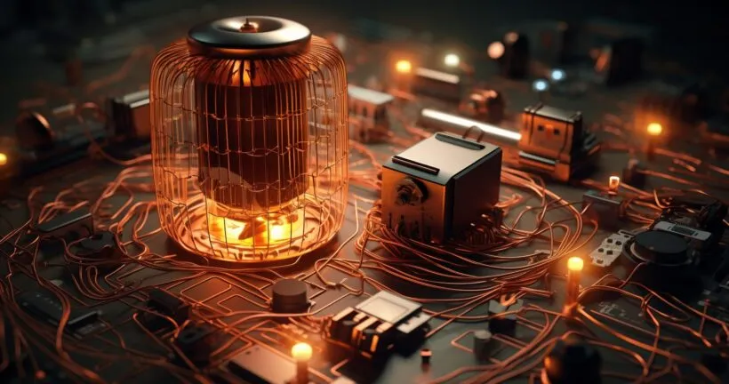 Copper Wire and Electrical Components
