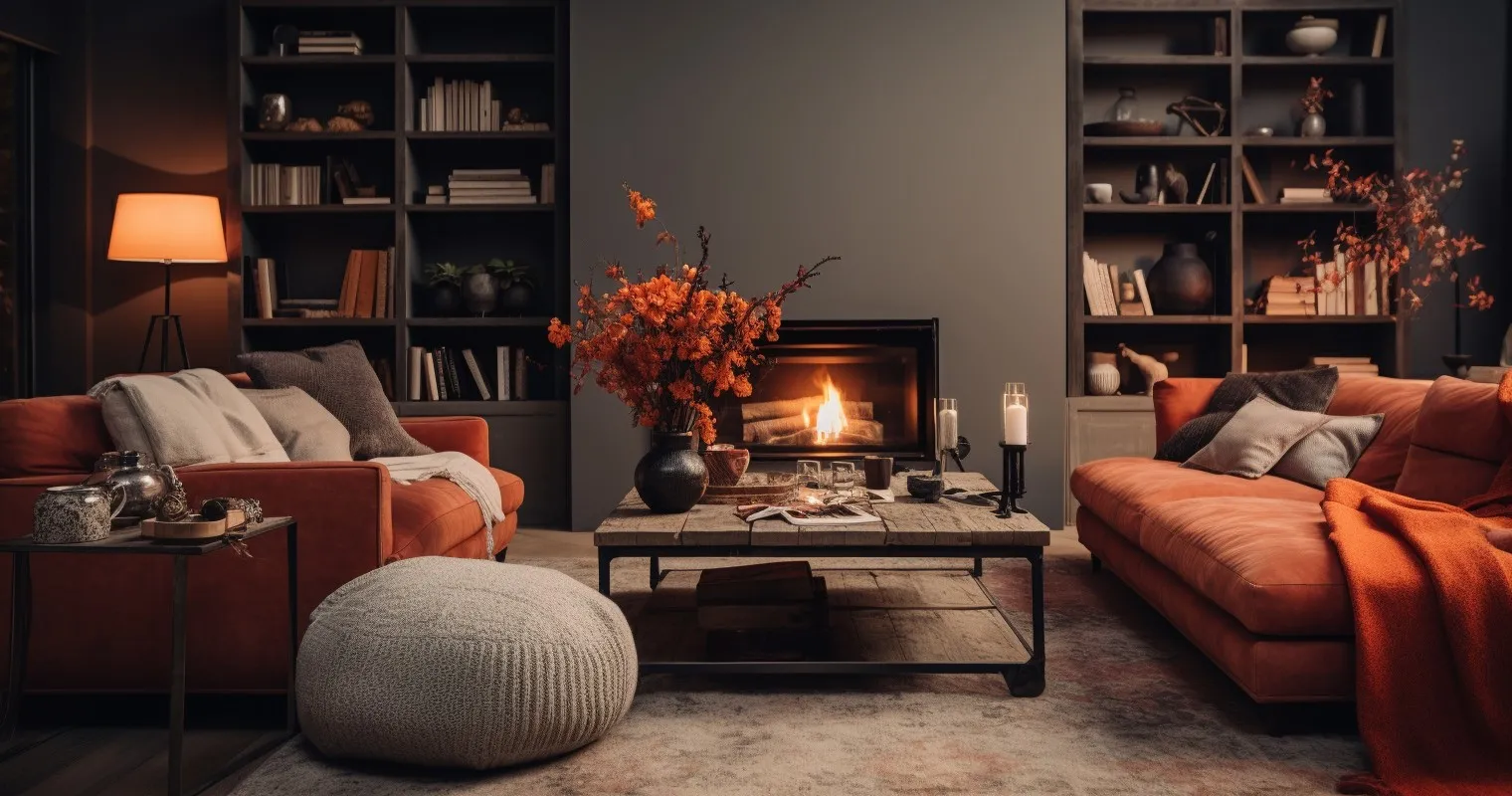Cozy Living Space Showcasing Design