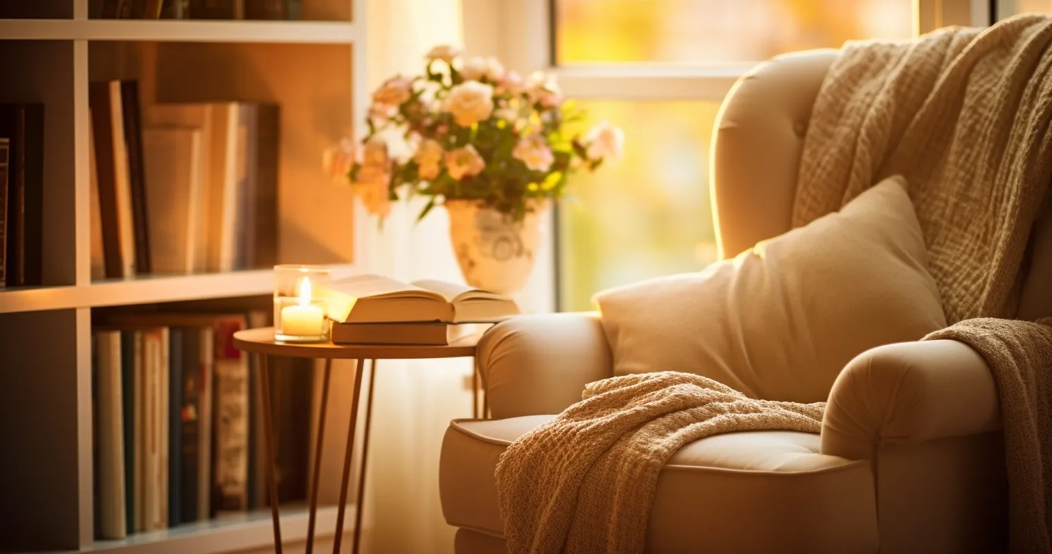 Cozy Reading Nook By The Window