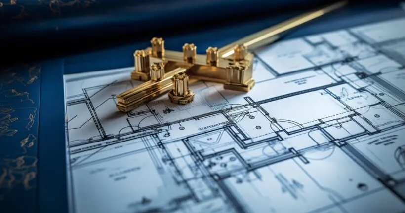 Custom Dream Home Blueprint