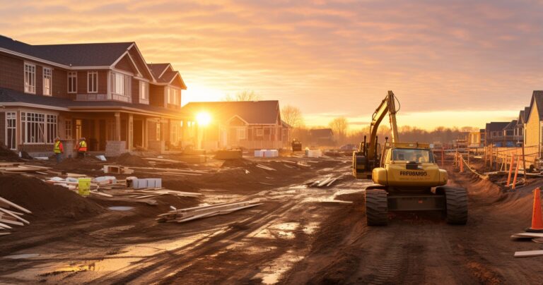 Custom Home Construction Site
