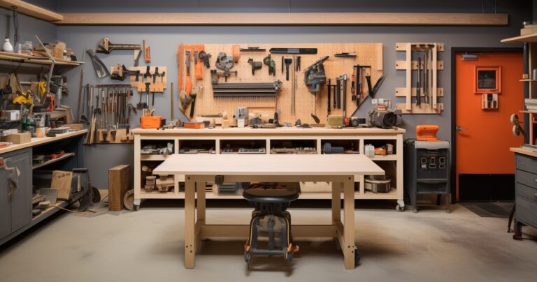 DIY Enthusiast Workshop Setup