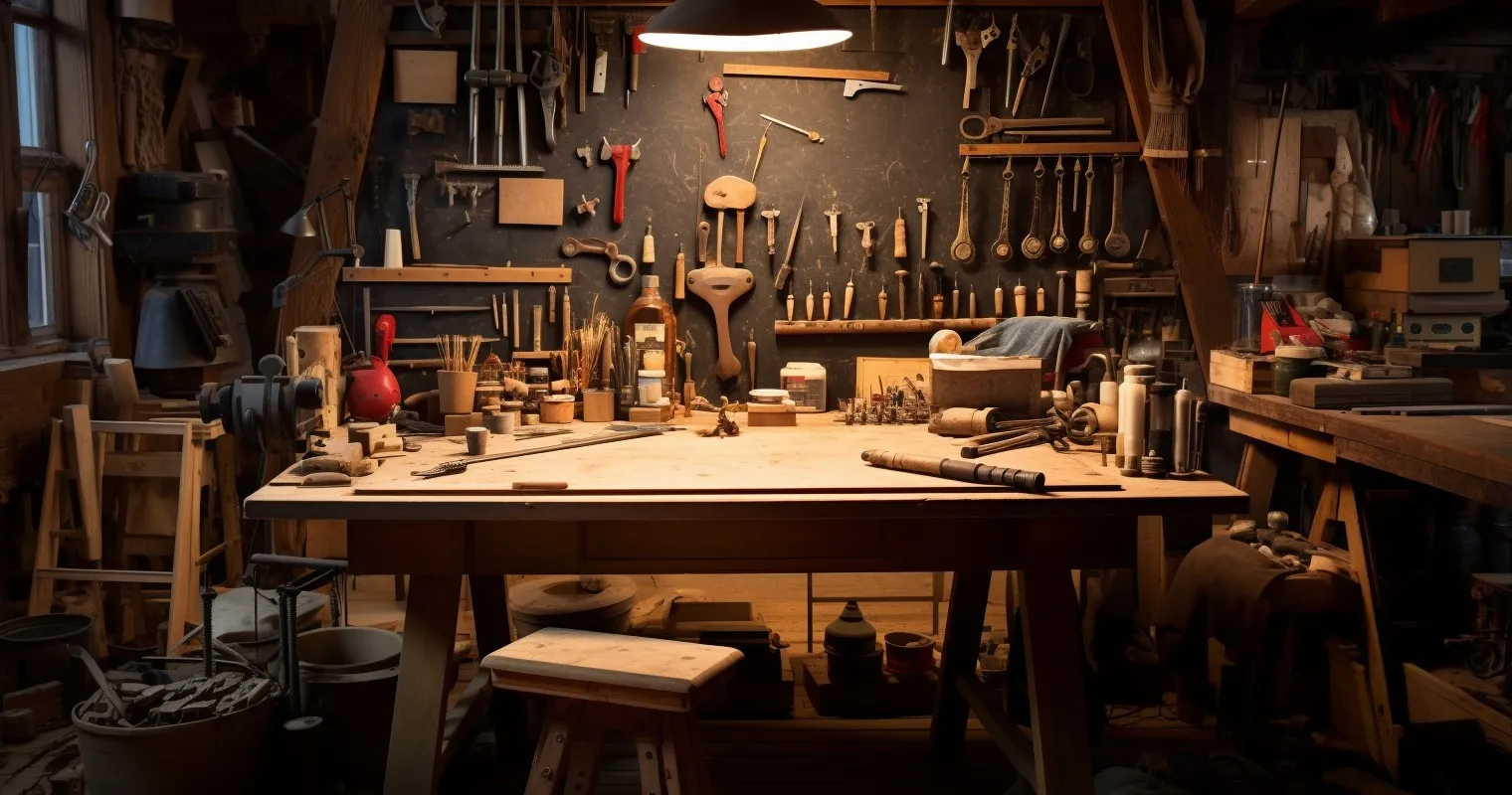 DIY Enthusiast's Workspace