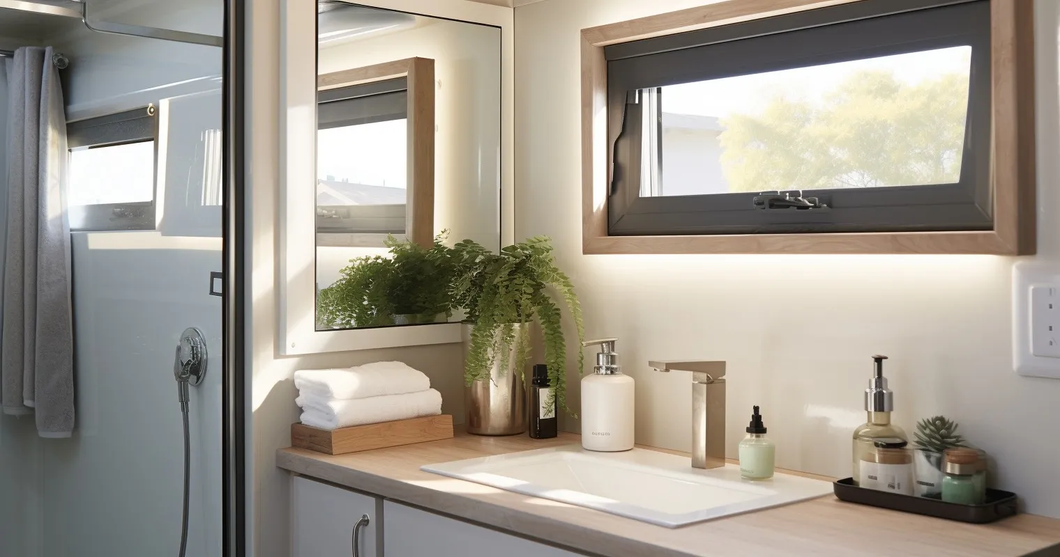 DIY Mobile Home Bathroom Upgrade