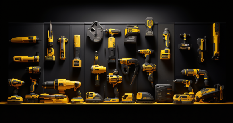DeWalt Power Tools - Iconic Yellow and Black Design