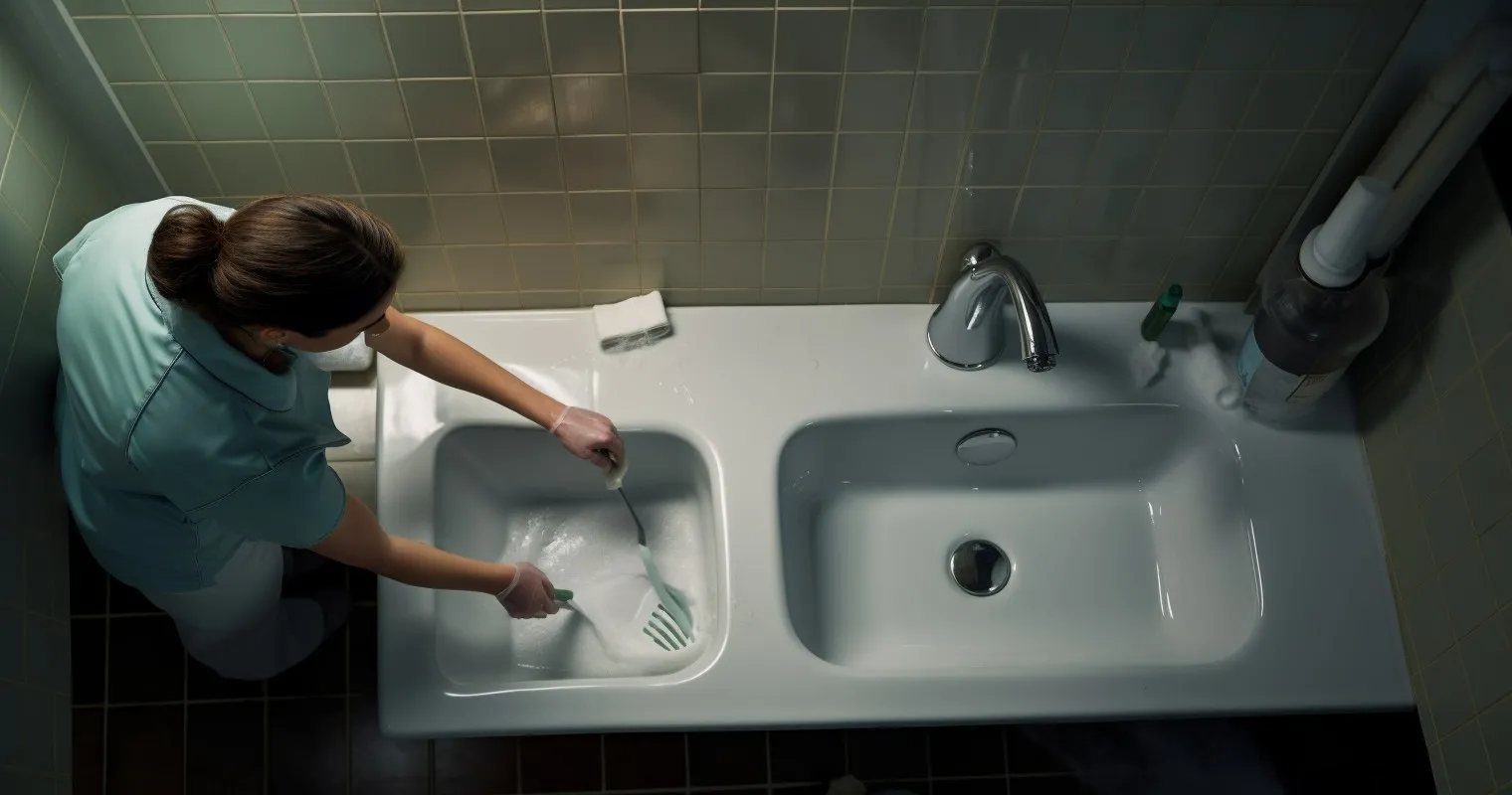 Deep Cleaning in Progress