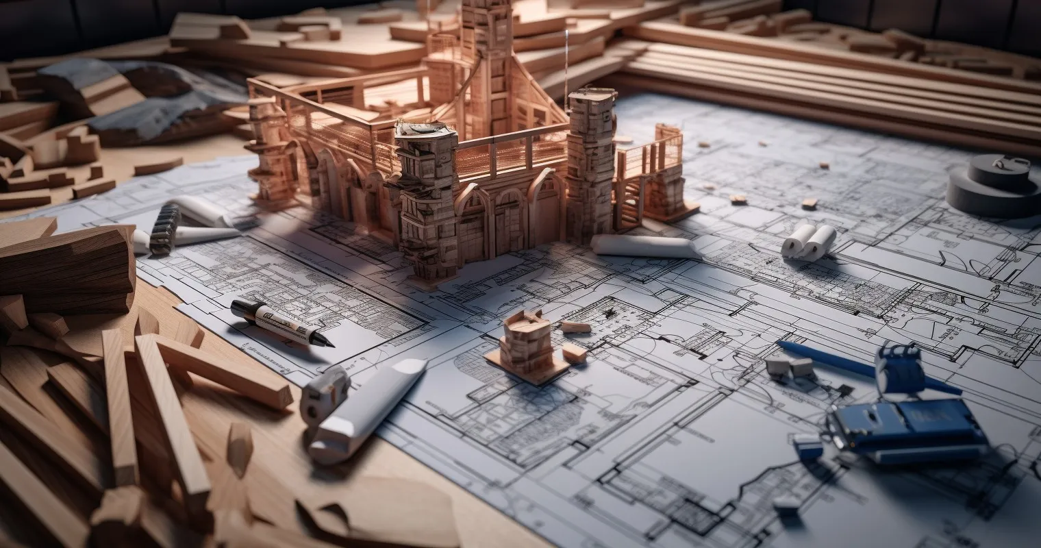 Detailed construction plan and materials