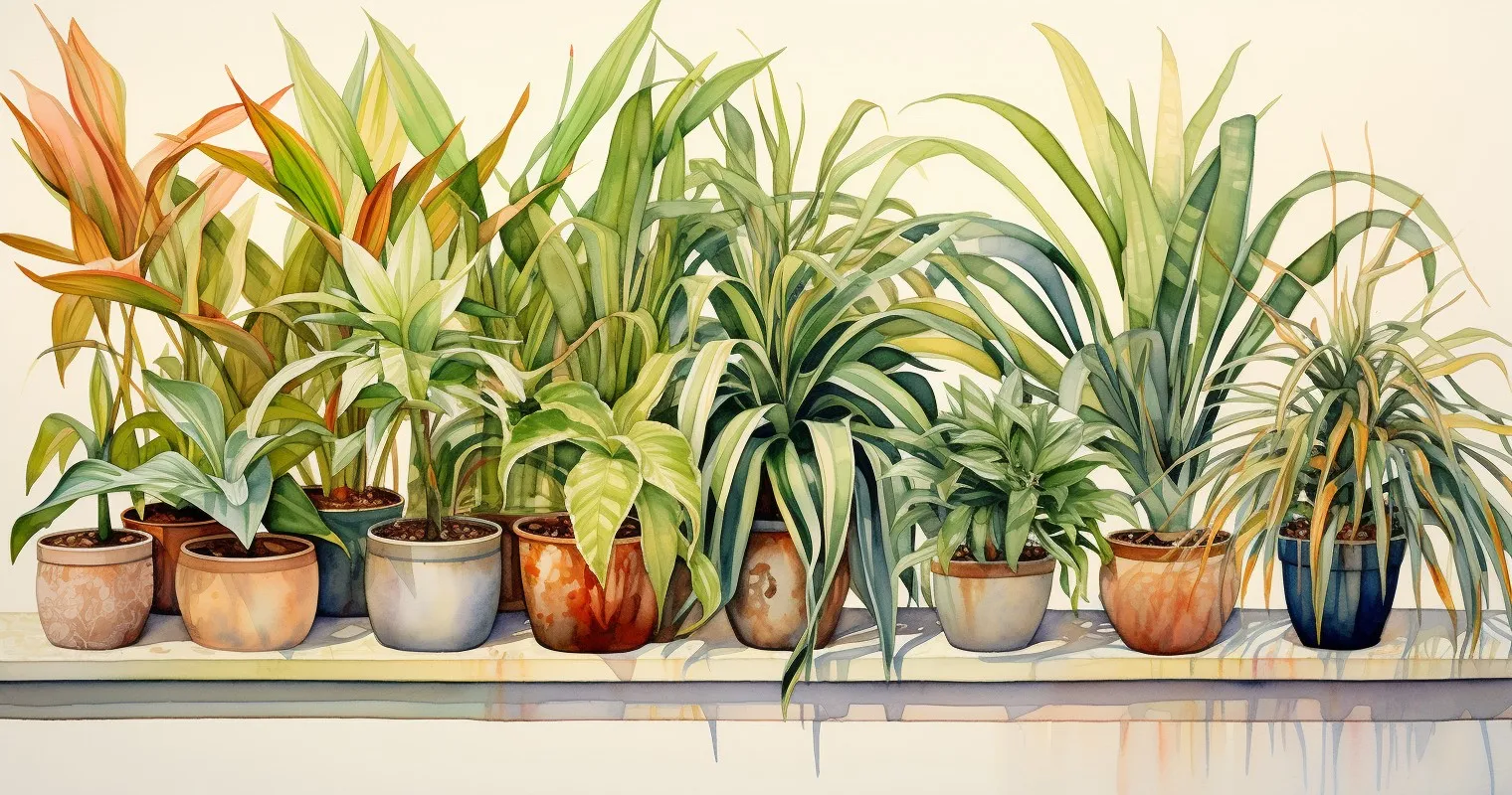 Dracaena Varieties in Ambient Light