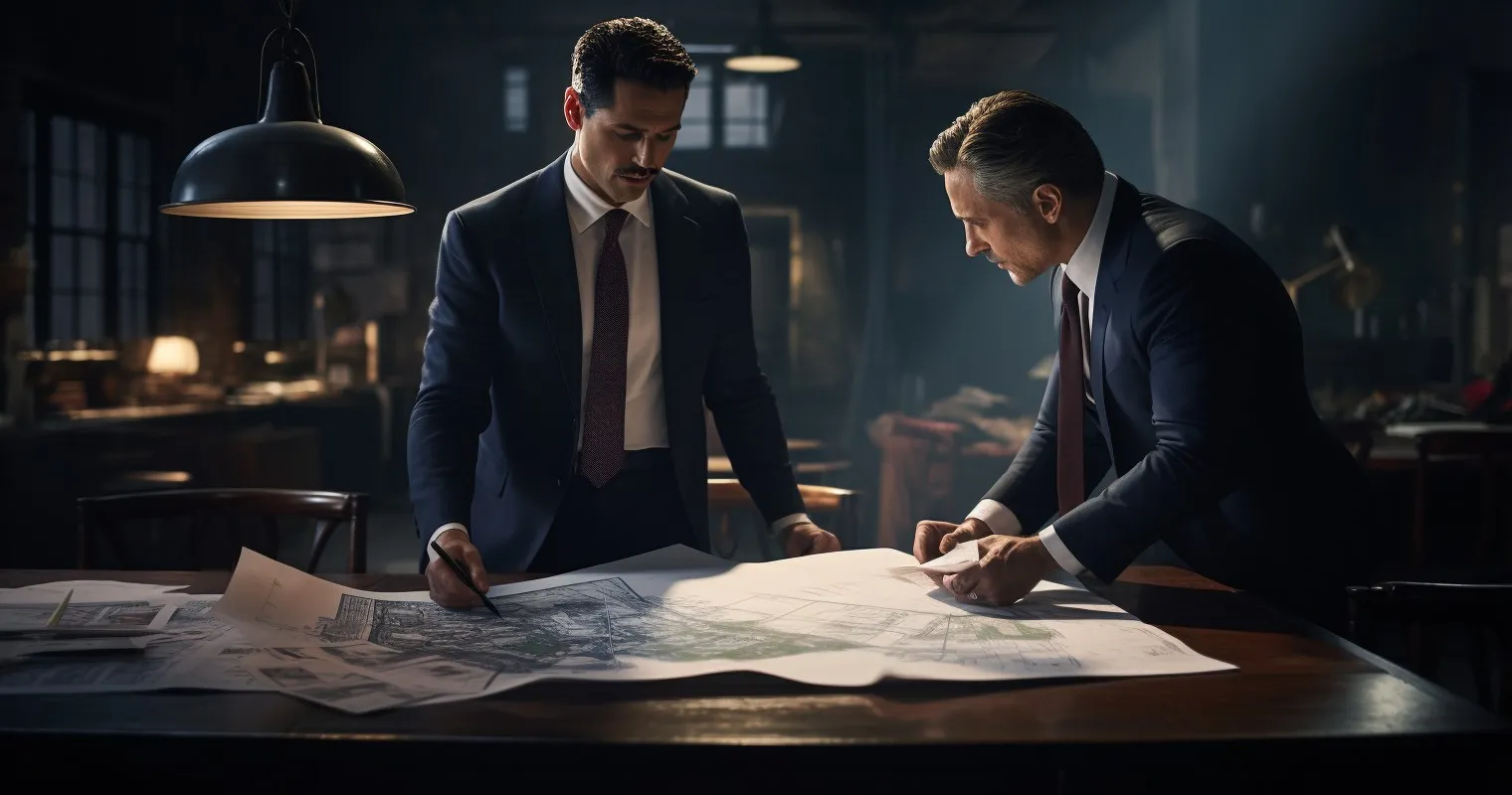 Dramatic Seller-Buyer Negotiation Scene
