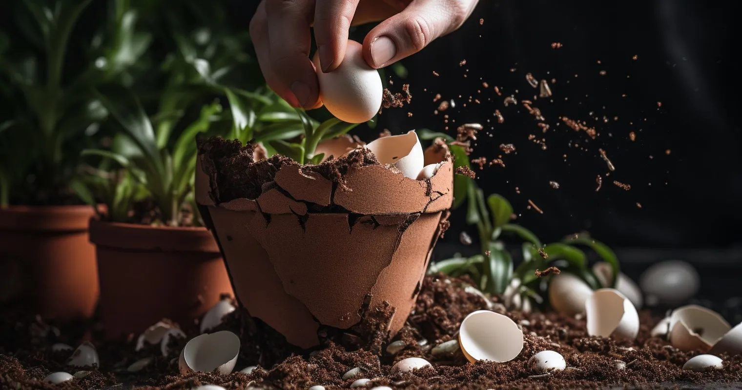 Eggshell Enrichment For Houseplants