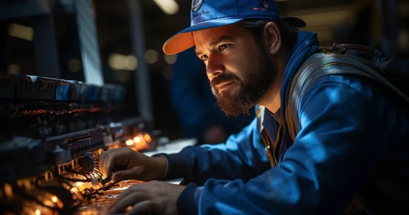 Electrical Contractor at Government Building Construction
