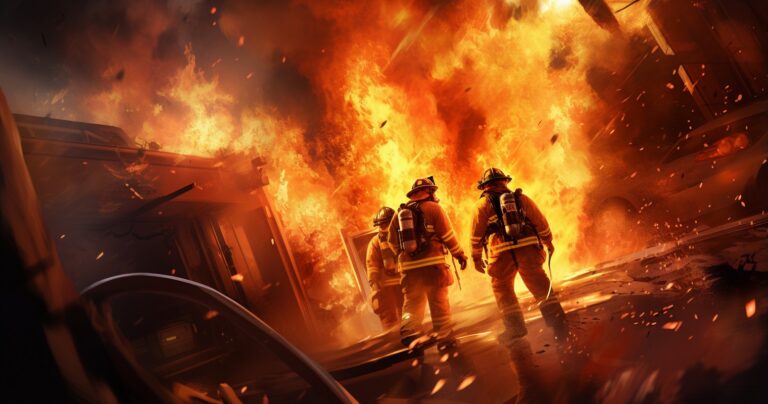 Electrical Fire Emergency