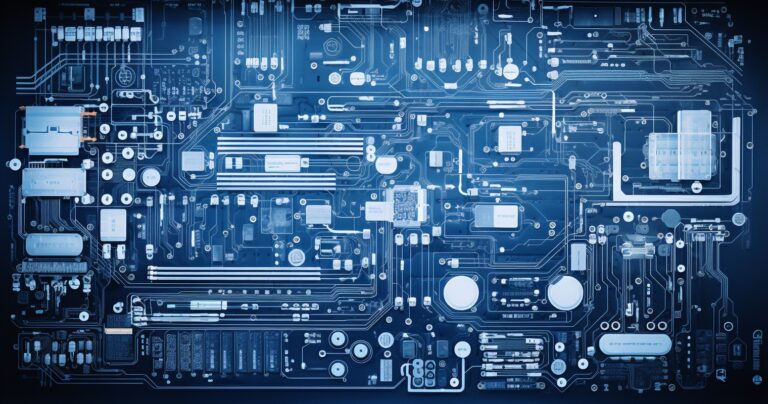 Electrical Plan Blueprint with Detailed Annotations