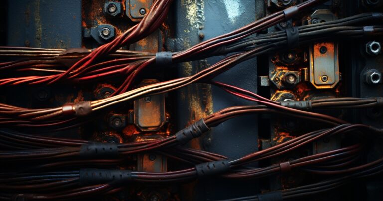 Electrical Wiring Close-Up