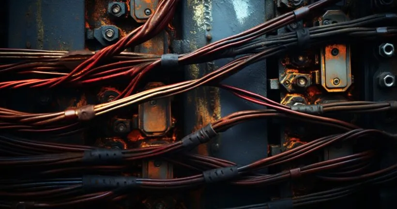 Electrical Wiring Close-Up