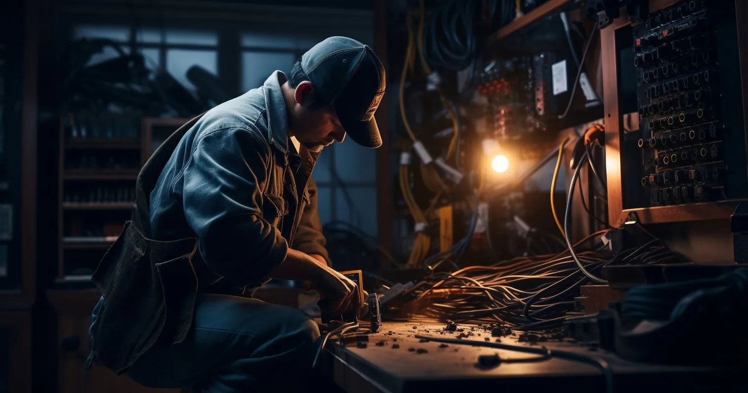 Electrician at Work
