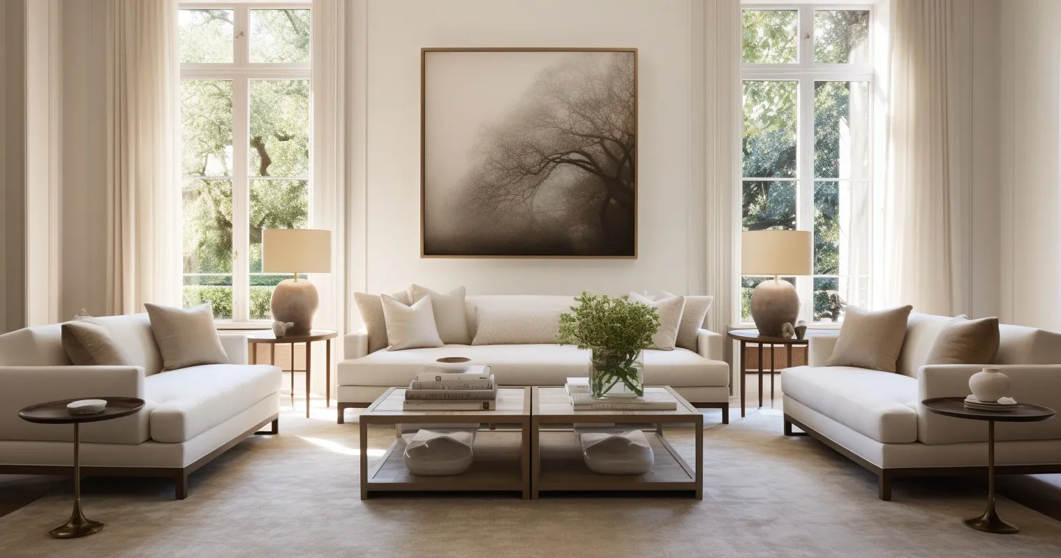 Elegant Neutral Living Room