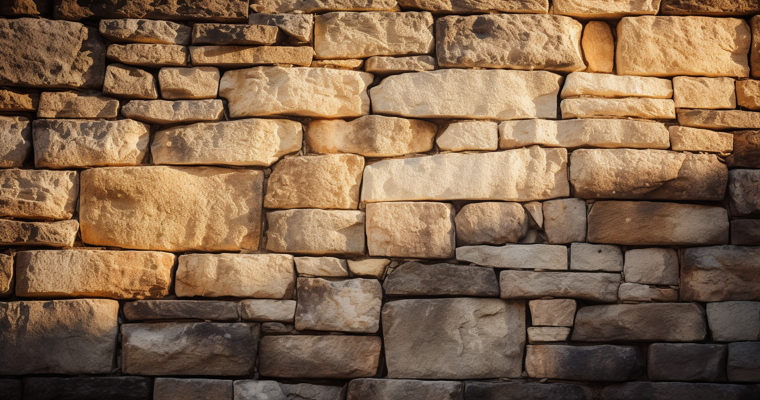 Elegantly Textured Stone Wall