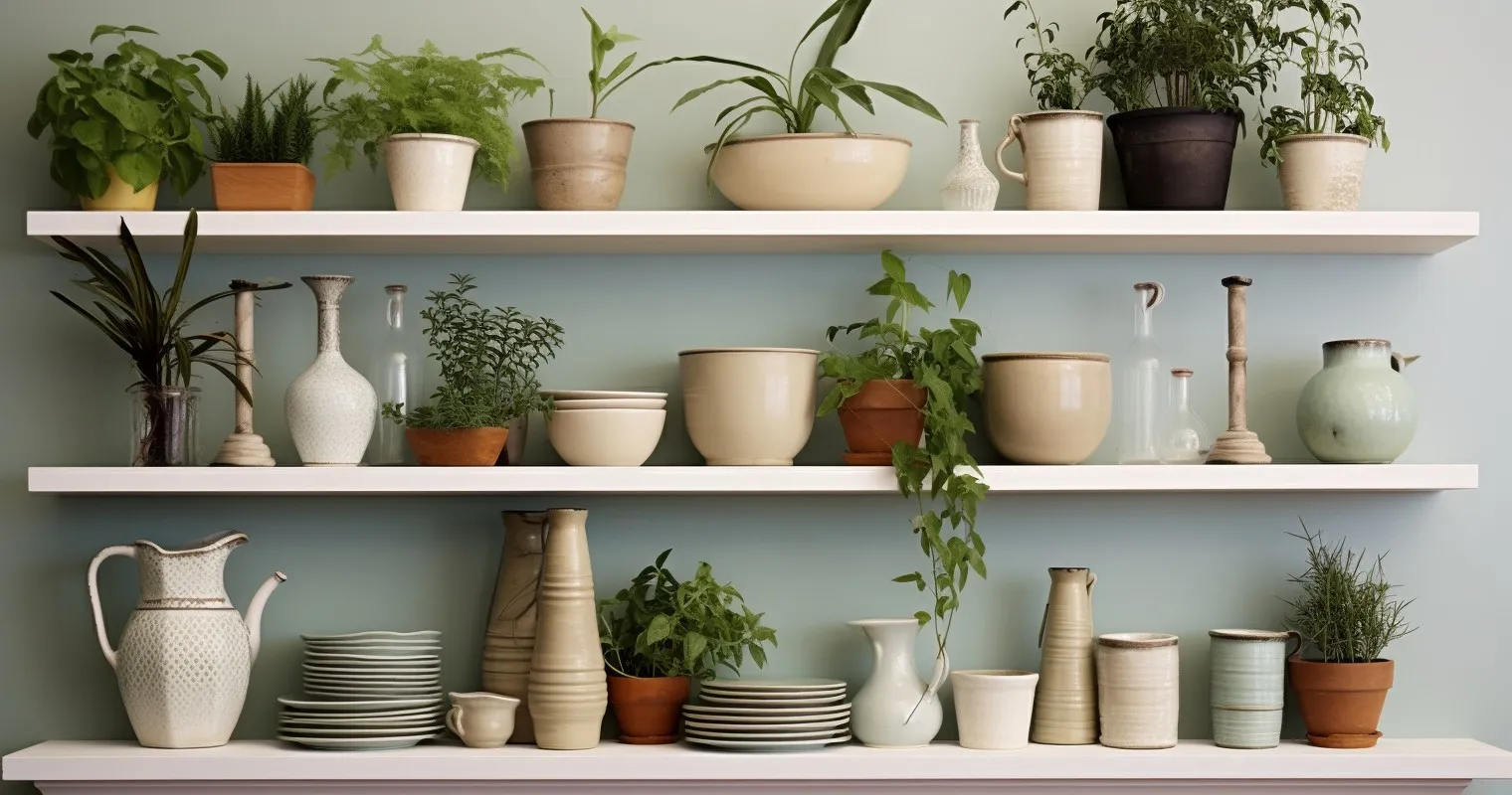 Enchanting Open Shelving