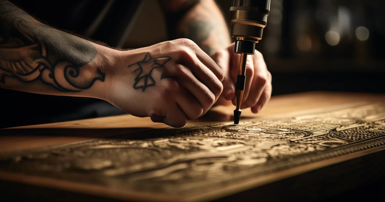 Engraving a Power Tool - Permanent Identification