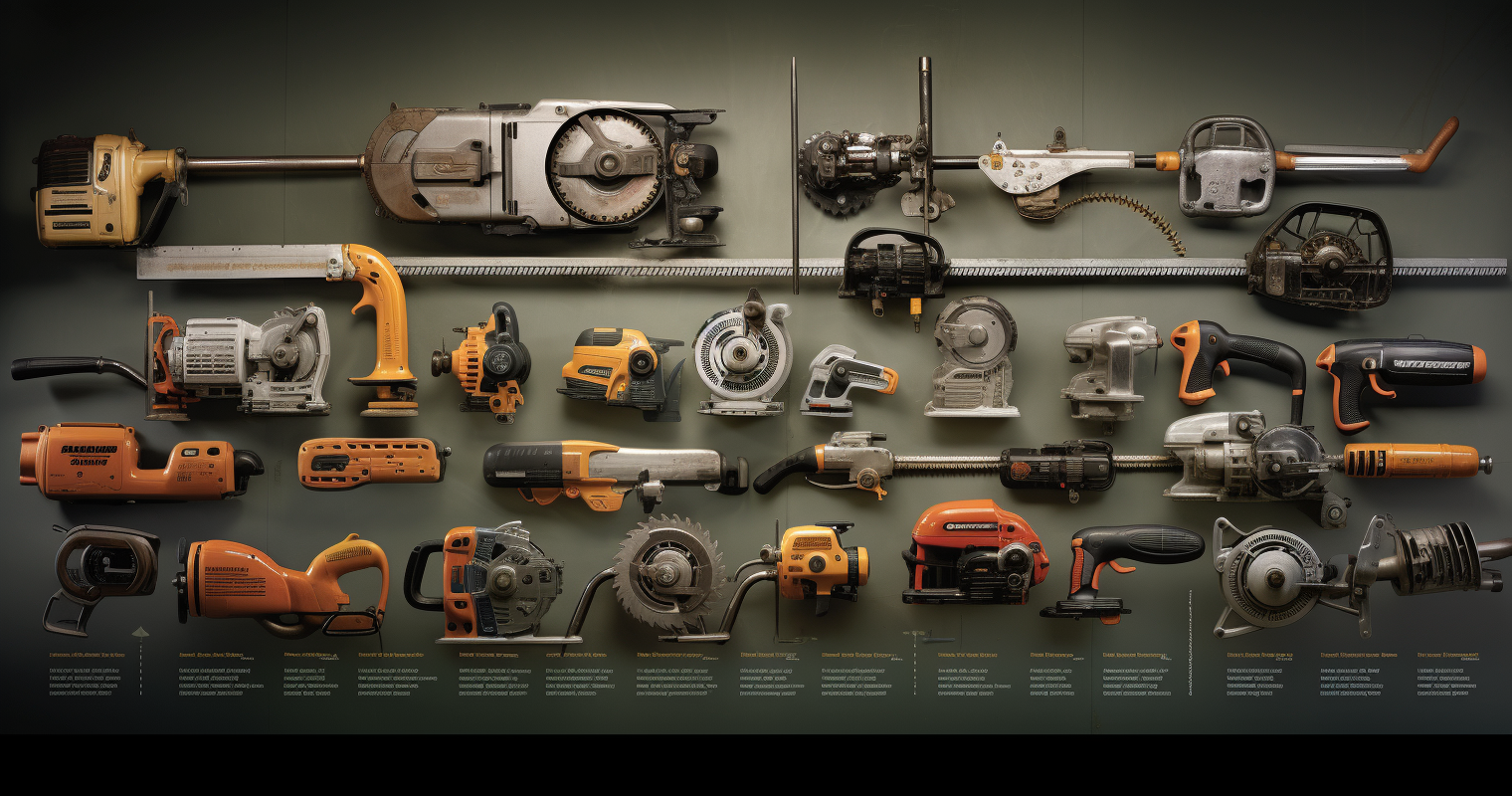 Evolution of Power Tools Montage