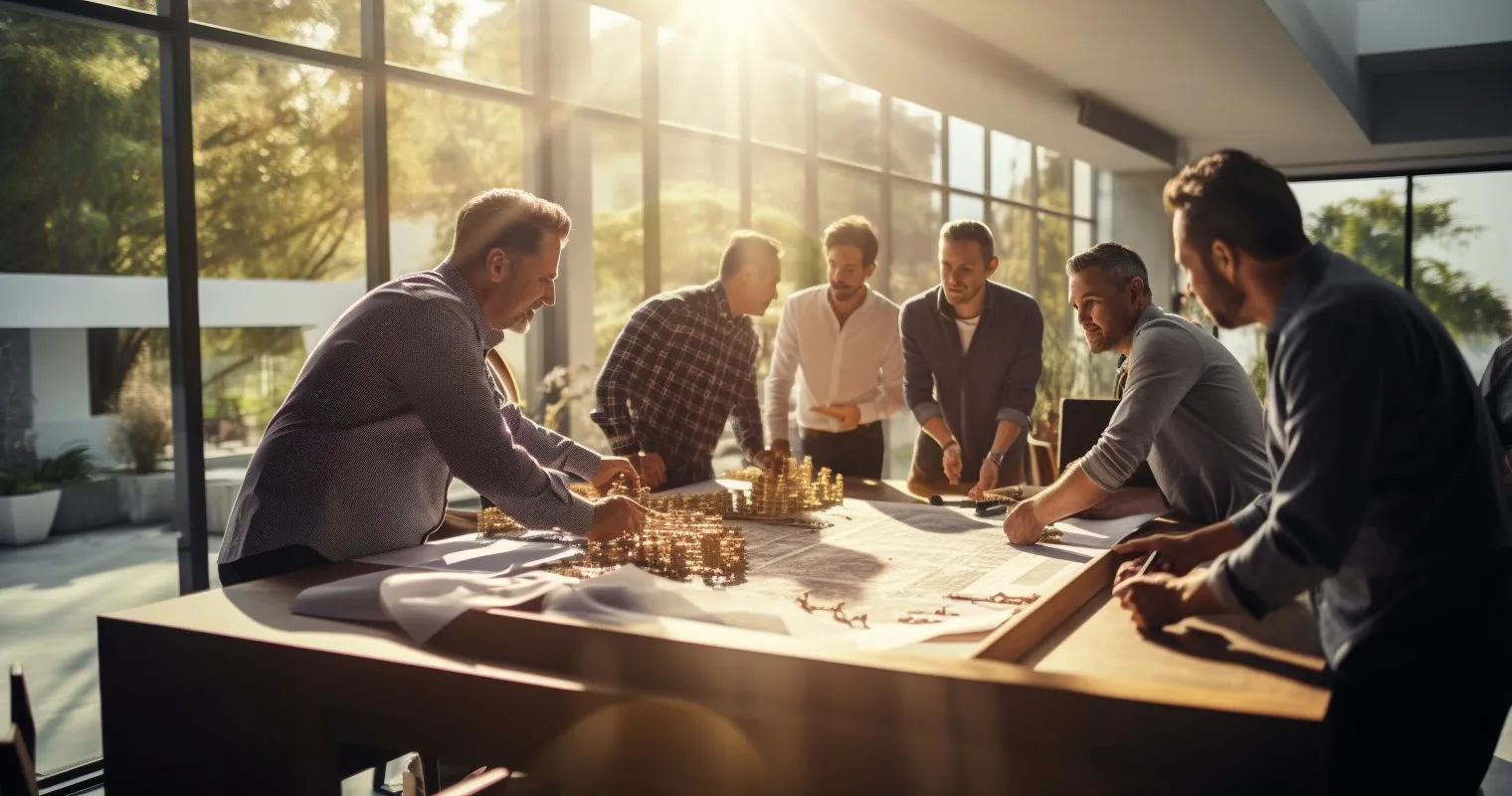 Expert Contractors Collaborating