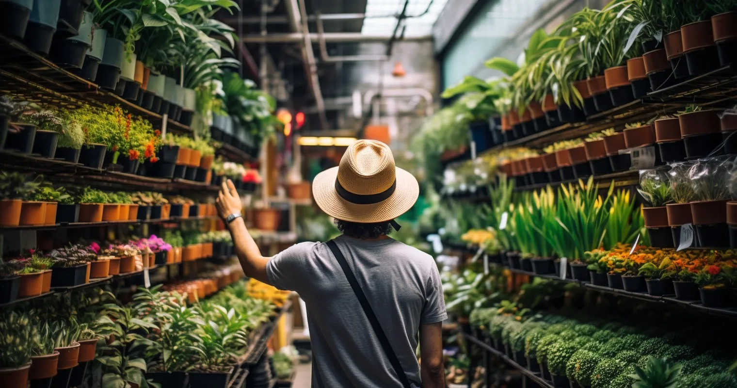 Exploring A Neighborhood Plant Market