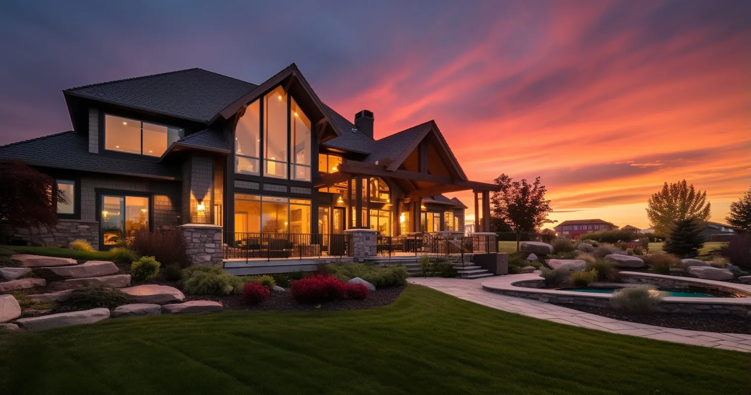 Exterior of Custom Home