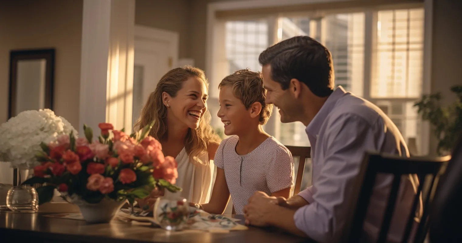 Family Celebrating A Successful Home Purchase