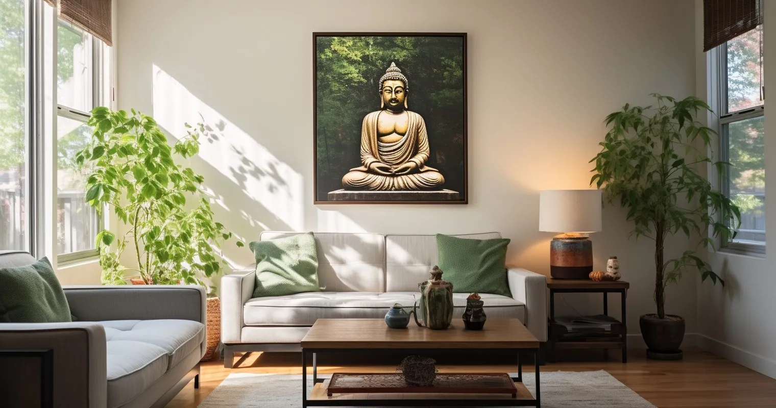 Feng Shui Art and Symbols in Living Space