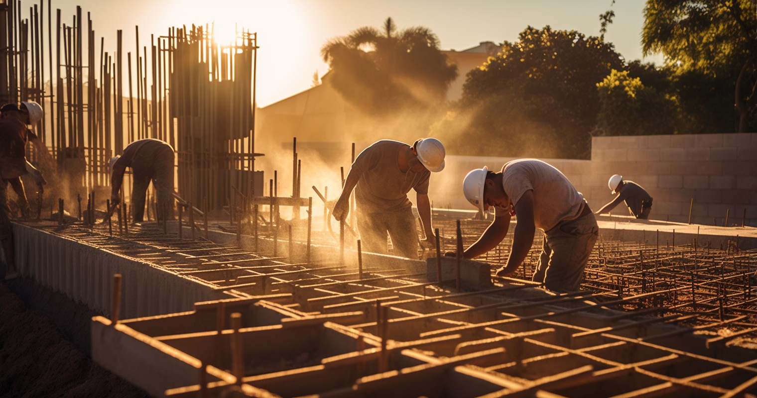Foundation Laying Process