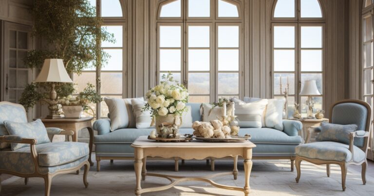 French Country Interior Design - Rustic Elegance