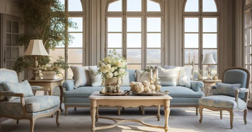 French Country Interior Design - Rustic Elegance