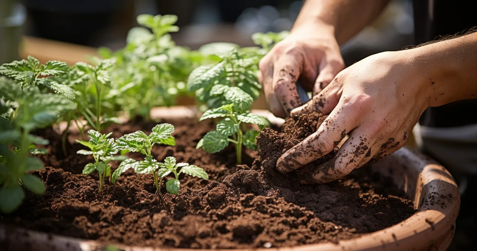 Fresh Soil For Repotting